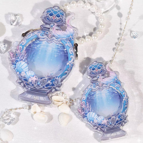 ［推し活グッズ］缶バッジ アクリルフレーム 58/75mm【BWN70R】