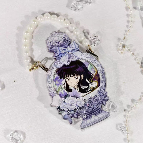 ［推し活グッズ］缶バッジ アクリルフレーム 58/75mm【BWN70R】