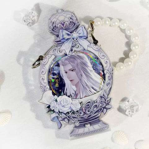 ［推し活グッズ］缶バッジ アクリルフレーム 58/75mm【BWN70R】