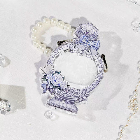 ［推し活グッズ］缶バッジ アクリルフレーム 58/75mm【BWN70R】