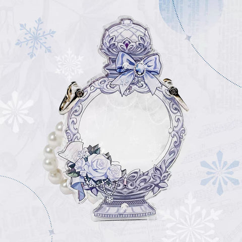 ［推し活グッズ］缶バッジ アクリルフレーム 58/75mm【BWN70R】