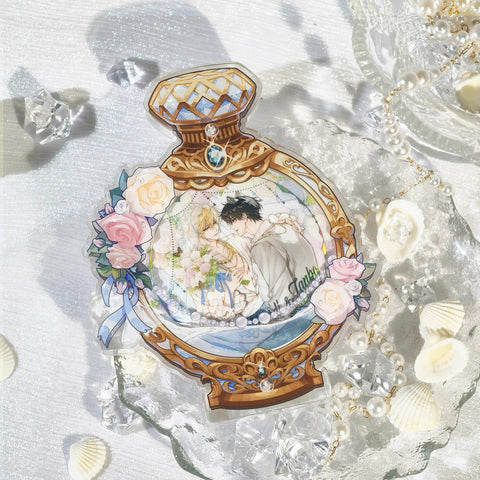 ［推し活グッズ］缶バッジ アクリルフレーム 58/75mm【BWN70R】