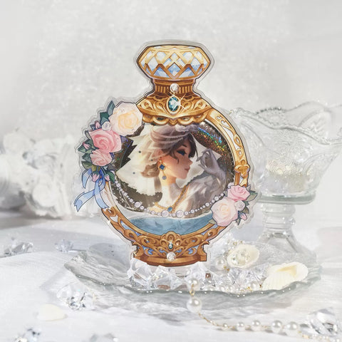 ［推し活グッズ］缶バッジ アクリルフレーム 58/75mm【BWN70R】