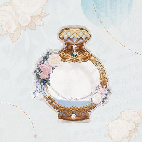 ［推し活グッズ］缶バッジ アクリルフレーム 58/75mm【BWN70R】