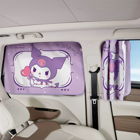 ［サンリオ］カー用品 車 吸盤 サンシェード