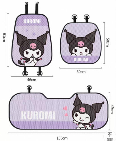 [サンリオ］カー用品 車 シートカバー