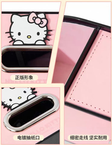[サンリオ］ハローキティ カー用品 車用 収納ボックス