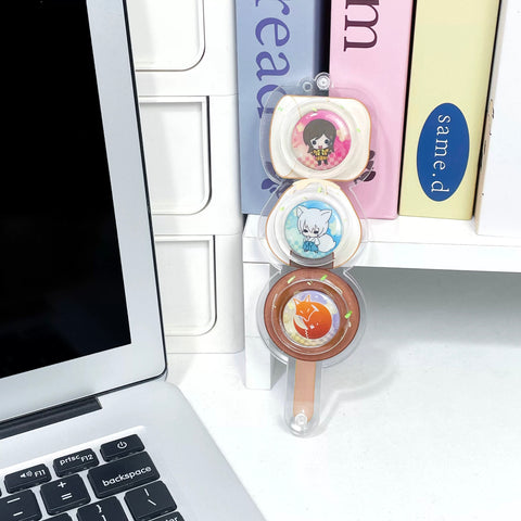 ［推し活グッズ］缶バッジ アクリルフレーム25/32/38/44mm【1BK1PJ】
