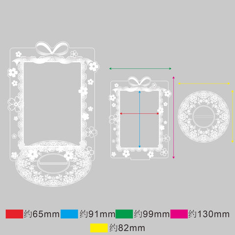 ［推し活グッズ］アクリルフレーム【Q5S2K0】
