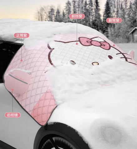 ［サンリオ］カー用品 車 サンシェード