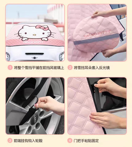 ［サンリオ］カー用品 車 サンシェード