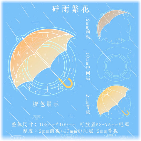 ［推し活グッズ］缶バッジアクリルフレーム 58～75mm【V6S9S8】