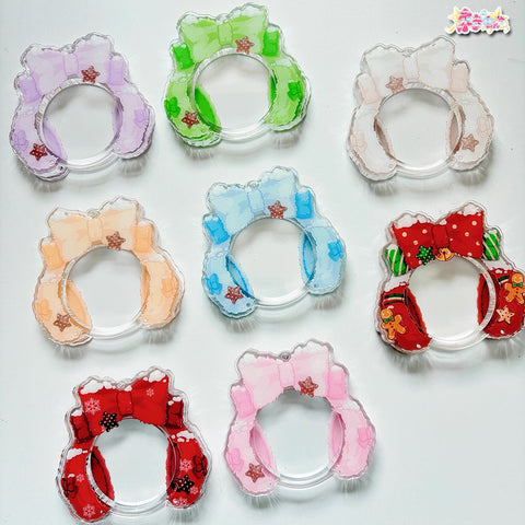 ［推し活グッズ］缶バッジ アクリルフレーム 58/75mm【8O5UUN】