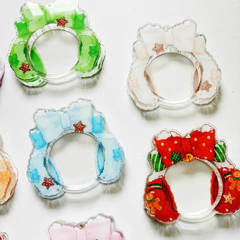 ［推し活グッズ］缶バッジ アクリルフレーム 58/75mm【8O5UUN】