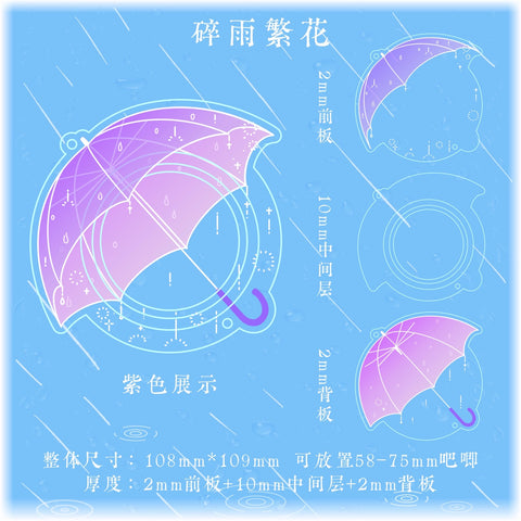 ［推し活グッズ］缶バッジアクリルフレーム 58～75mm【V6S9S8】