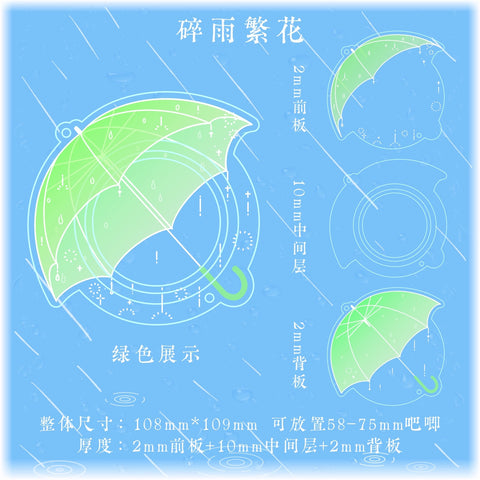 ［推し活グッズ］缶バッジアクリルフレーム 58～75mm【V6S9S8】