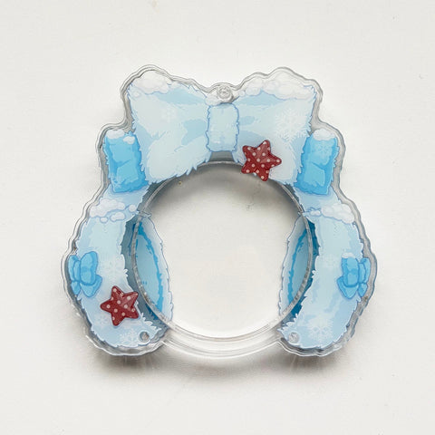 ［推し活グッズ］缶バッジ アクリルフレーム 58/75mm【8O5UUN】