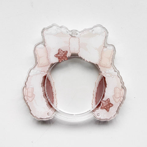 ［推し活グッズ］缶バッジ アクリルフレーム 58/75mm【8O5UUN】