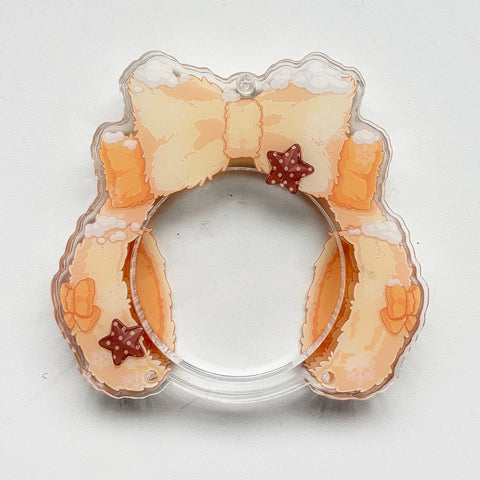 ［推し活グッズ］缶バッジ アクリルフレーム 58/75mm【8O5UUN】