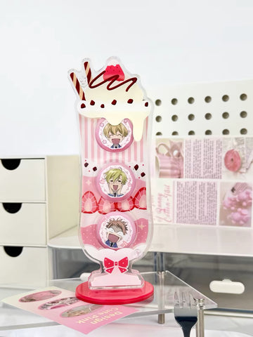 ［推し活グッズ］缶バッジ アクリルフレーム 32mm【QCWPBC】