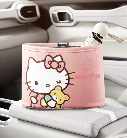 [サンリオ]カー用品 車用 収納ボックス