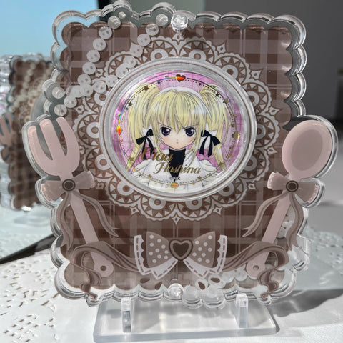 ［推し活グッズ］缶バッジアクリルフレーム 58～65mm【R2J3P3】