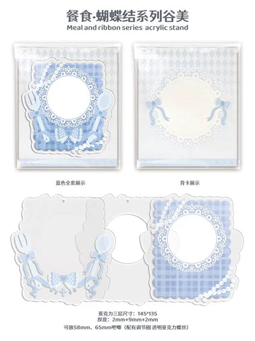 ［推し活グッズ］缶バッジアクリルフレーム 58～65mm【R2J3P3】
