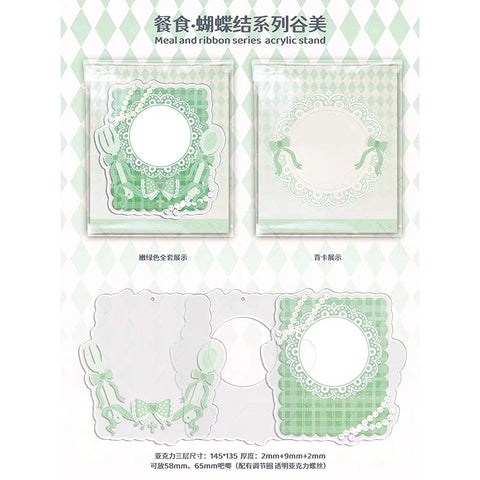 ［推し活グッズ］缶バッジアクリルフレーム 58～65mm【R2J3P3】