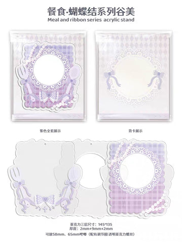［推し活グッズ］缶バッジアクリルフレーム 58～65mm【R2J3P3】