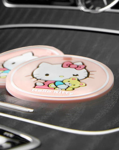 [サンリオ］カー用品 車 ノンスリップ コースター