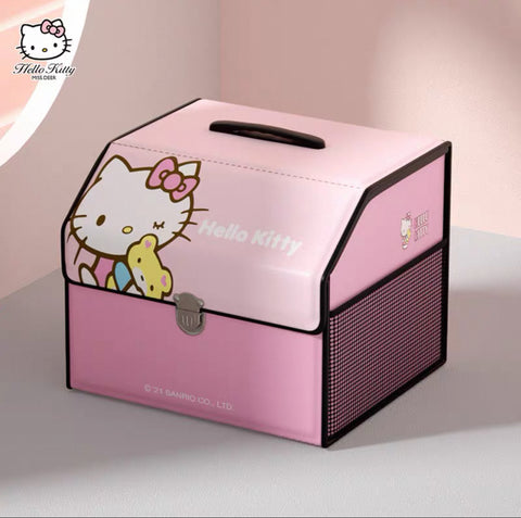 [サンリオ］カー用品 車 折りたたみ 収納ボックス
