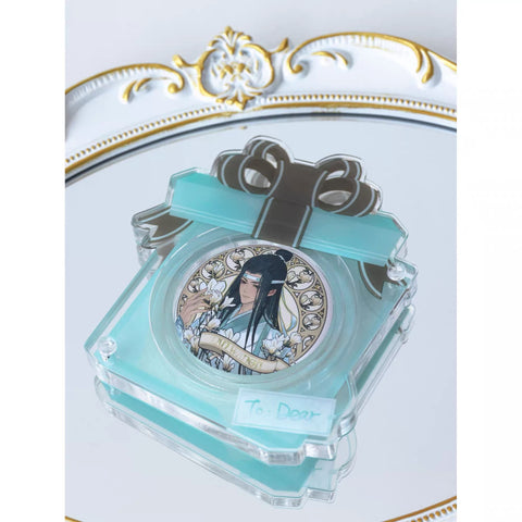 ［推し活グッズ］缶バッジアクリルフレーム 58～75mm【O2O1D0】