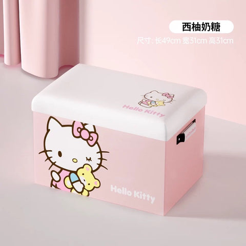 [サンリオ］カー用品 車 折りたたみ 収納ボックス