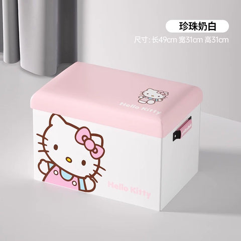 [サンリオ］カー用品 車 折りたたみ 収納ボックス