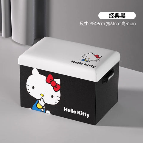 [サンリオ］カー用品 車 折りたたみ 収納ボックス