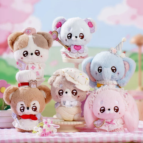［ぬい本体］無属性 動物 ぬいぐるみ【咖啡】
