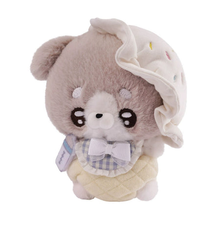 ［ぬい本体］無属性 動物 ぬいぐるみ【咖啡】