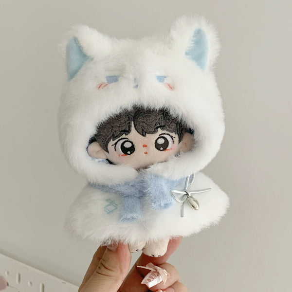 10cm 無属性ぬいぐるみ用服 月の庭 黒 10cm 無属性ぬいぐるみ用服