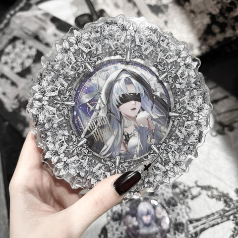 ［推し活グッズ］缶バッジアクリルフレーム 58~75mm【D4H3R1】