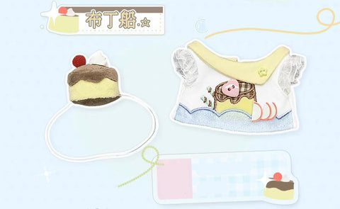 ［ぬい服］10cm 無属性 ぬいぐるみ用 お洋服【苏打】