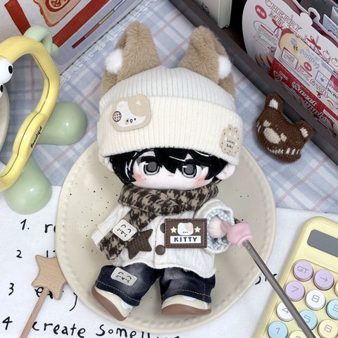 ［ぬい服］20cm 無属性 ぬいぐるみ用 お洋服【小猫】