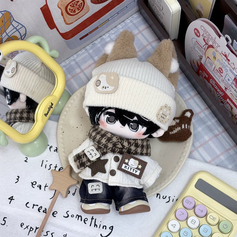［ぬい服］20cm 無属性 ぬいぐるみ用 お洋服【小猫】