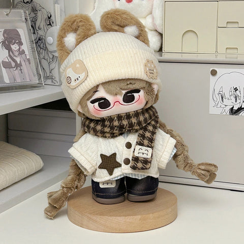 ［ぬい服］20cm 無属性 ぬいぐるみ用 お洋服【小猫】