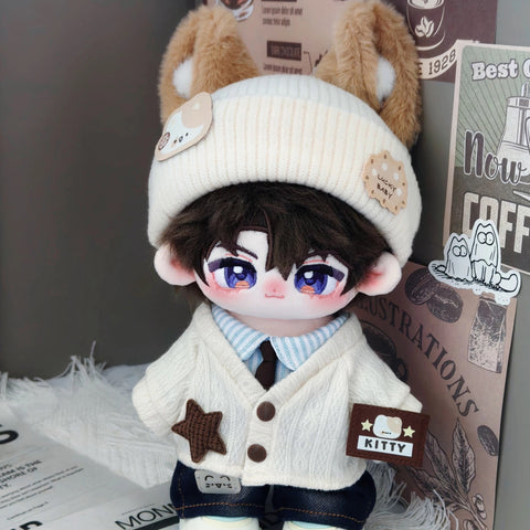 ［ぬい服］20cm 無属性 ぬいぐるみ用 お洋服【小猫】