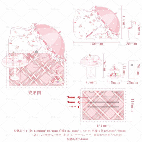 ［推し活グッズ］アクリル 背景 スタンド【ANPB77】