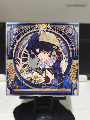 ［推し活グッズ］缶バッジ アクリルフレーム 75mm【53UT1Z】