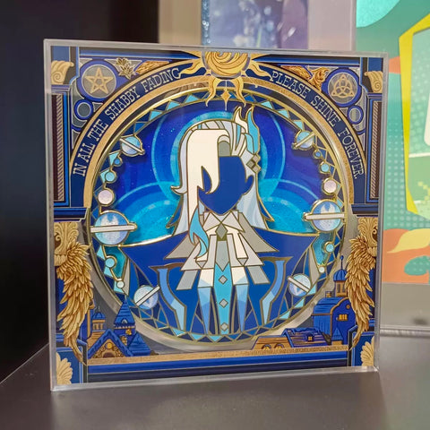 ［推し活グッズ］缶バッジ アクリルフレーム 75mm【53UT1Z】