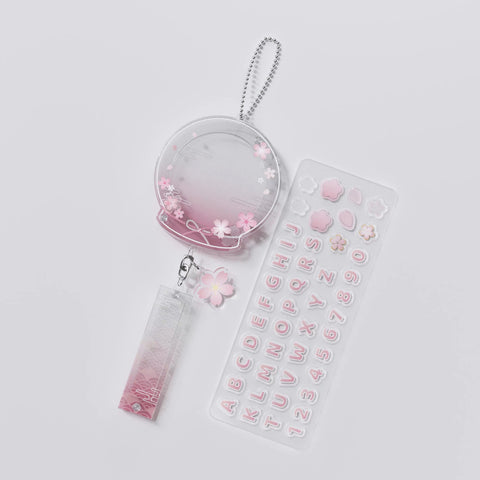 ［推し活グッズ］缶バッジ アクリルフレーム パーツ セット 58mm【WQB7LY】