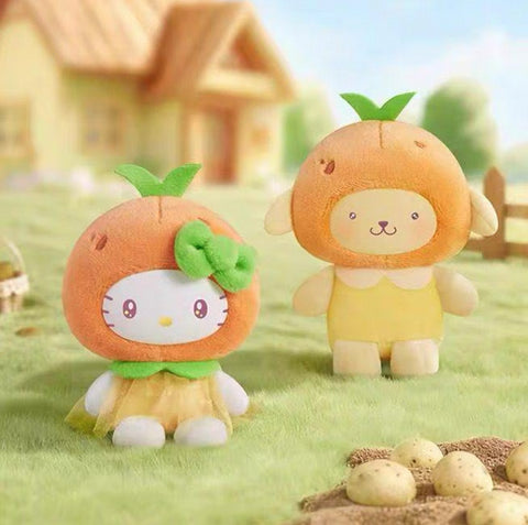 ［サンリオ］トレーディングぬいぐるみ 中身確認【mini果蔬】