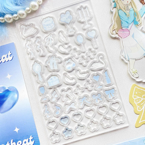 ［推し活グッズ］アクリルフレーム+パーツ 【A3K4F8】